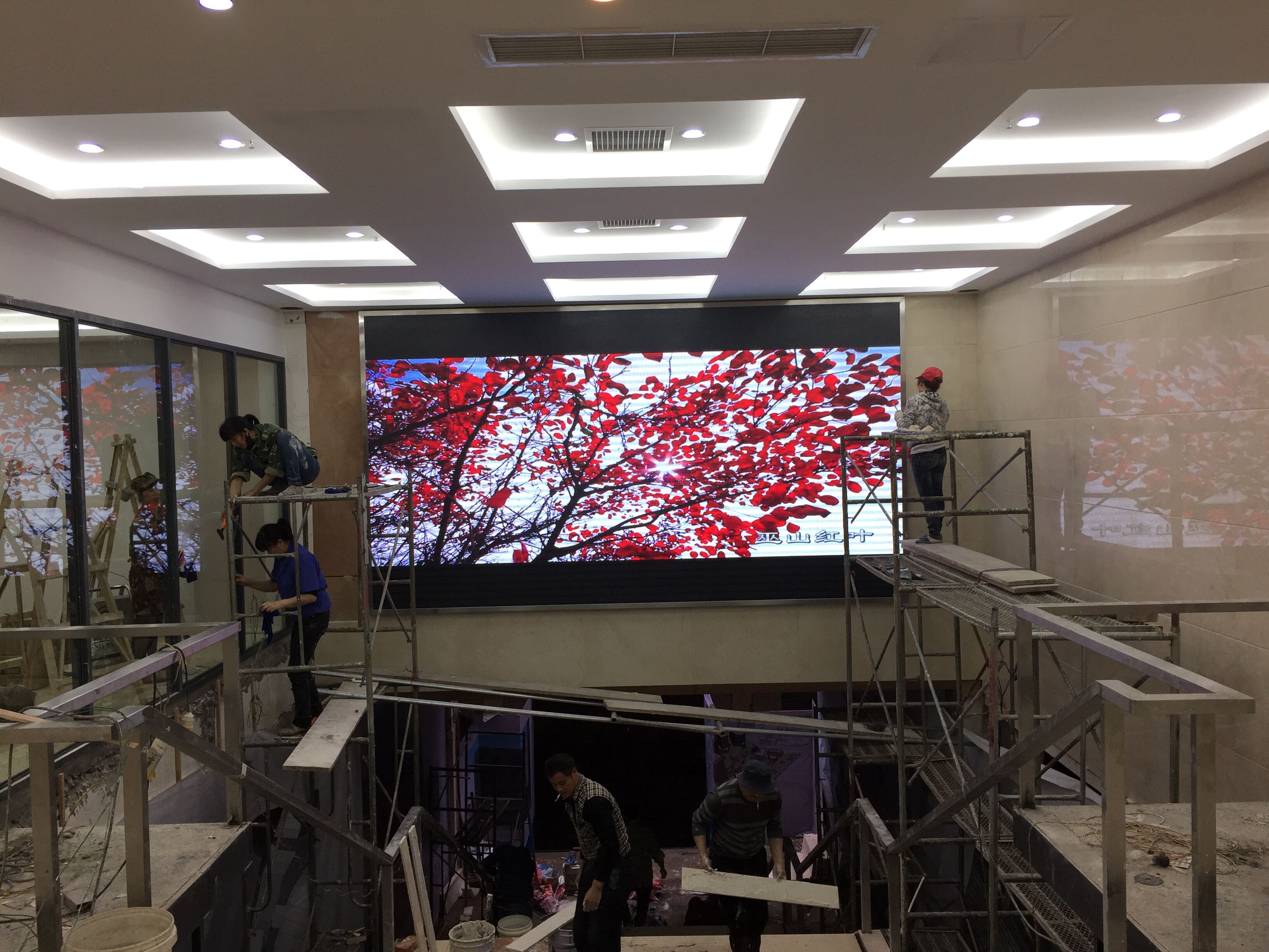 重庆版权交易中心P4全彩15平米