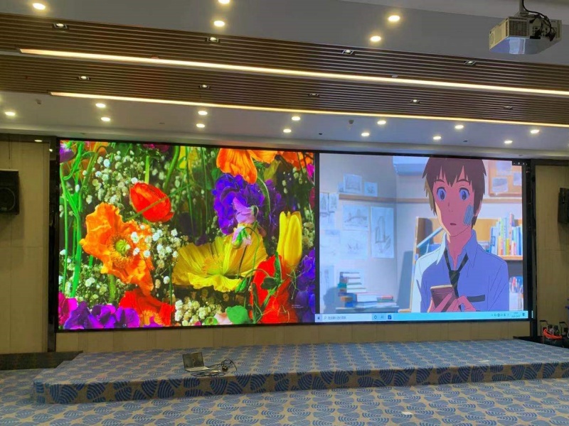 重庆市人社局Q1.8LED显示屏