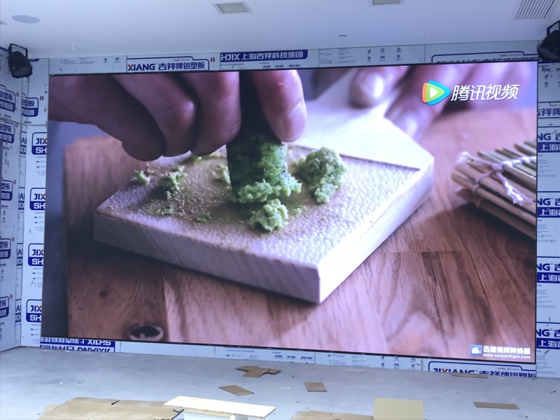 重庆巫山某单位Q1.8LED屏