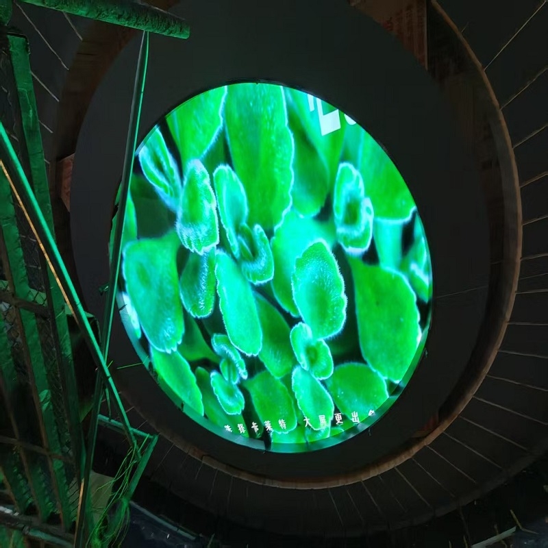 重庆市南岸区南坪某KTV各类异形LED显示屏合计50㎡