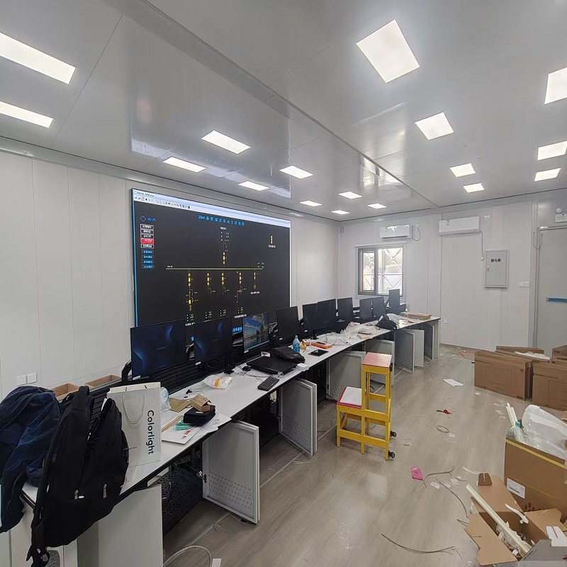 重庆璧山某指挥中心分布式系统与Q1.5LED显示屏